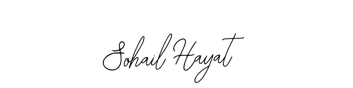 How to make Sohail Hayat signature? Bearetta-2O07w is a professional autograph style. Create handwritten signature for Sohail Hayat name. Sohail Hayat signature style 12 images and pictures png