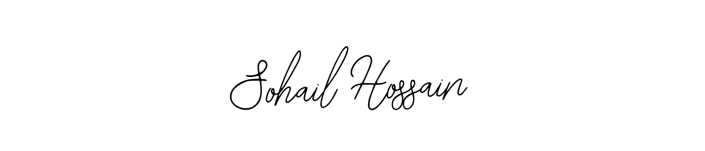 Use a signature maker to create a handwritten signature online. With this signature software, you can design (Bearetta-2O07w) your own signature for name Sohail Hossain. Sohail Hossain signature style 12 images and pictures png