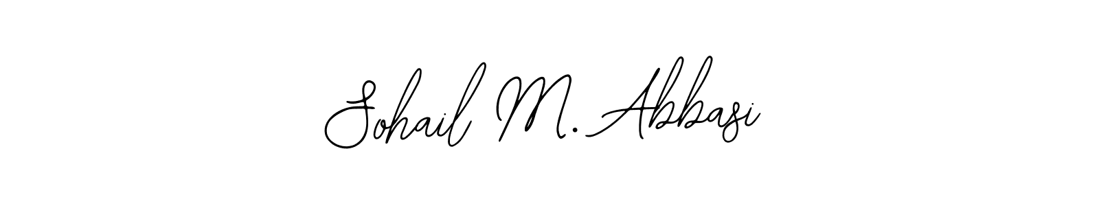 Similarly Bearetta-2O07w is the best handwritten signature design. Signature creator online .You can use it as an online autograph creator for name Sohail M. Abbasi. Sohail M. Abbasi signature style 12 images and pictures png