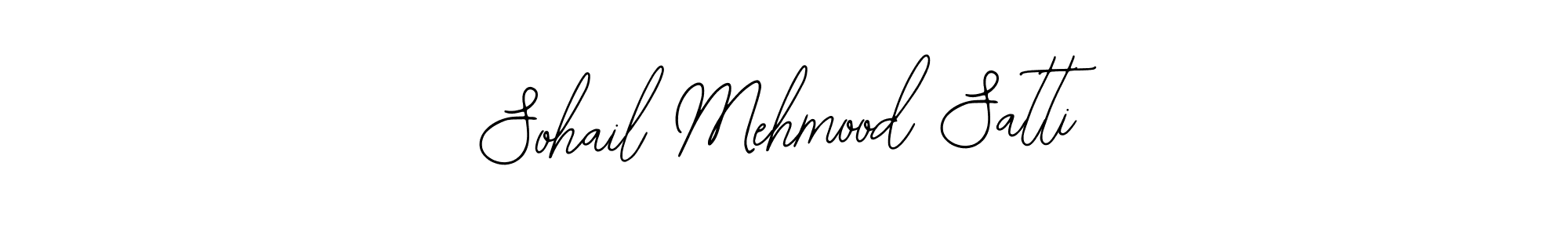Make a beautiful signature design for name Sohail Mehmood Satti. With this signature (Bearetta-2O07w) style, you can create a handwritten signature for free. Sohail Mehmood Satti signature style 12 images and pictures png