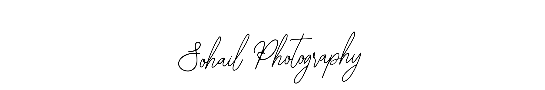 Sohail Photography stylish signature style. Best Handwritten Sign (Bearetta-2O07w) for my name. Handwritten Signature Collection Ideas for my name Sohail Photography. Sohail Photography signature style 12 images and pictures png