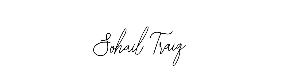 The best way (Bearetta-2O07w) to make a short signature is to pick only two or three words in your name. The name Sohail Traiq include a total of six letters. For converting this name. Sohail Traiq signature style 12 images and pictures png