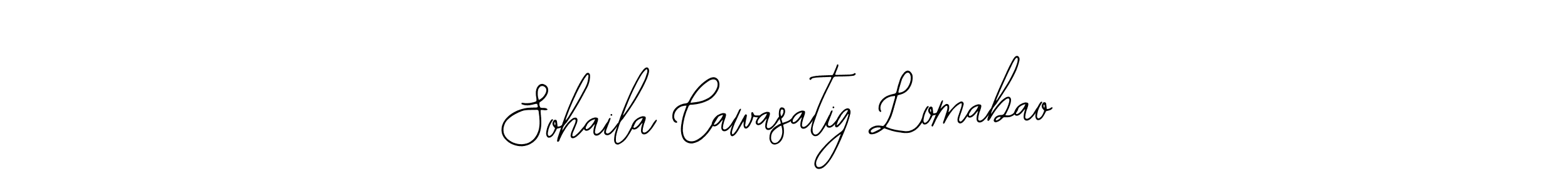 How to make Sohaila Cawasatig Lomabao signature? Bearetta-2O07w is a professional autograph style. Create handwritten signature for Sohaila Cawasatig Lomabao name. Sohaila Cawasatig Lomabao signature style 12 images and pictures png