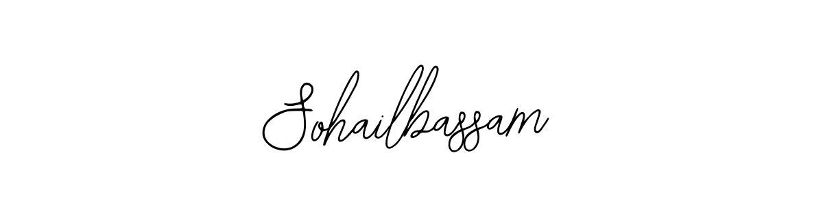 Make a beautiful signature design for name Sohailbassam. With this signature (Bearetta-2O07w) style, you can create a handwritten signature for free. Sohailbassam signature style 12 images and pictures png