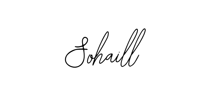 Design your own signature with our free online signature maker. With this signature software, you can create a handwritten (Bearetta-2O07w) signature for name Sohaill. Sohaill signature style 12 images and pictures png