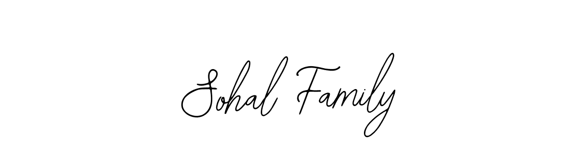 You should practise on your own different ways (Bearetta-2O07w) to write your name (Sohal Family) in signature. don't let someone else do it for you. Sohal Family signature style 12 images and pictures png