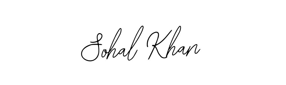 Also You can easily find your signature by using the search form. We will create Sohal Khan name handwritten signature images for you free of cost using Bearetta-2O07w sign style. Sohal Khan signature style 12 images and pictures png