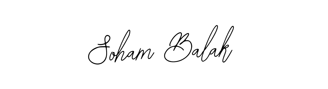 Also You can easily find your signature by using the search form. We will create Soham Balak name handwritten signature images for you free of cost using Bearetta-2O07w sign style. Soham Balak signature style 12 images and pictures png