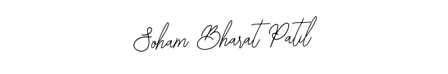 It looks lik you need a new signature style for name Soham Bharat Patil. Design unique handwritten (Bearetta-2O07w) signature with our free signature maker in just a few clicks. Soham Bharat Patil signature style 12 images and pictures png
