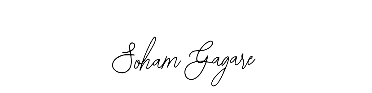 The best way (Bearetta-2O07w) to make a short signature is to pick only two or three words in your name. The name Soham Gagare include a total of six letters. For converting this name. Soham Gagare signature style 12 images and pictures png