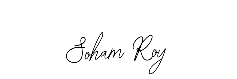 How to make Soham Roy name signature. Use Bearetta-2O07w style for creating short signs online. This is the latest handwritten sign. Soham Roy signature style 12 images and pictures png