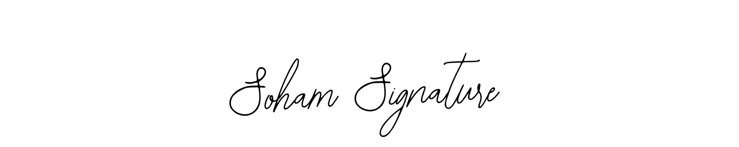 Also You can easily find your signature by using the search form. We will create Soham Signature name handwritten signature images for you free of cost using Bearetta-2O07w sign style. Soham Signature signature style 12 images and pictures png