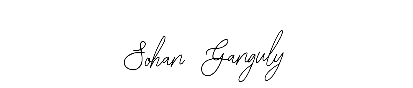 This is the best signature style for the Sohan  Ganguly name. Also you like these signature font (Bearetta-2O07w). Mix name signature. Sohan  Ganguly signature style 12 images and pictures png