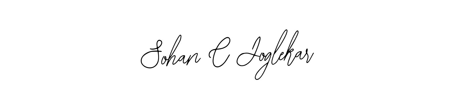 Design your own signature with our free online signature maker. With this signature software, you can create a handwritten (Bearetta-2O07w) signature for name Sohan C Joglekar. Sohan C Joglekar signature style 12 images and pictures png