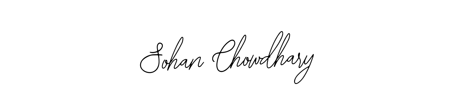 Also You can easily find your signature by using the search form. We will create Sohan Chowdhary name handwritten signature images for you free of cost using Bearetta-2O07w sign style. Sohan Chowdhary signature style 12 images and pictures png
