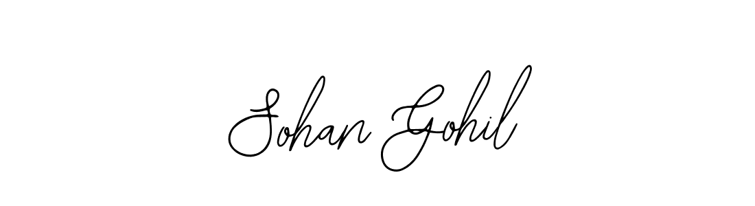 Here are the top 10 professional signature styles for the name Sohan Gohil. These are the best autograph styles you can use for your name. Sohan Gohil signature style 12 images and pictures png