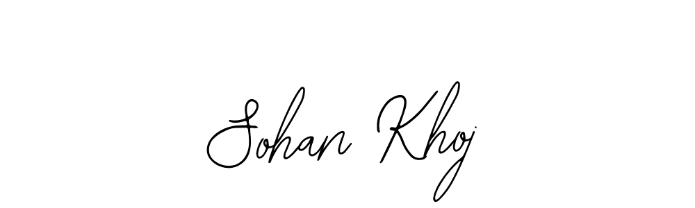 You can use this online signature creator to create a handwritten signature for the name Sohan Khoj. This is the best online autograph maker. Sohan Khoj signature style 12 images and pictures png