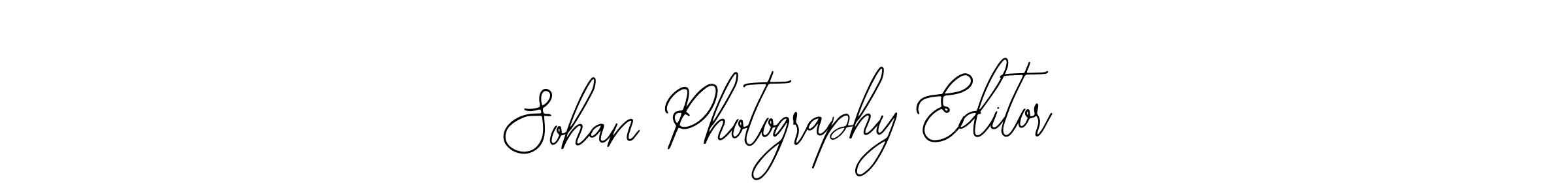 It looks lik you need a new signature style for name Sohan Photography Editor. Design unique handwritten (Bearetta-2O07w) signature with our free signature maker in just a few clicks. Sohan Photography Editor signature style 12 images and pictures png