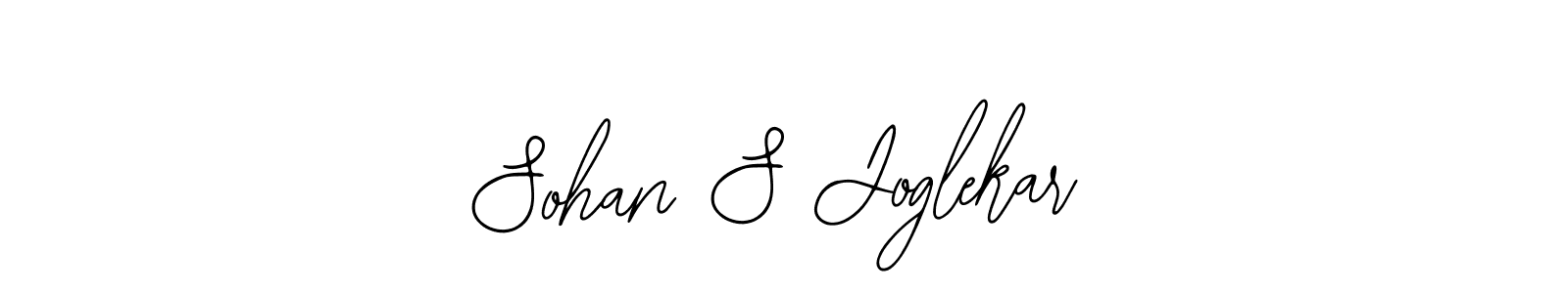 How to make Sohan S Joglekar signature? Bearetta-2O07w is a professional autograph style. Create handwritten signature for Sohan S Joglekar name. Sohan S Joglekar signature style 12 images and pictures png