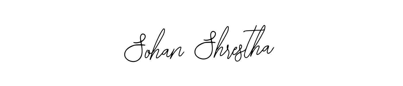 How to make Sohan Shrestha signature? Bearetta-2O07w is a professional autograph style. Create handwritten signature for Sohan Shrestha name. Sohan Shrestha signature style 12 images and pictures png