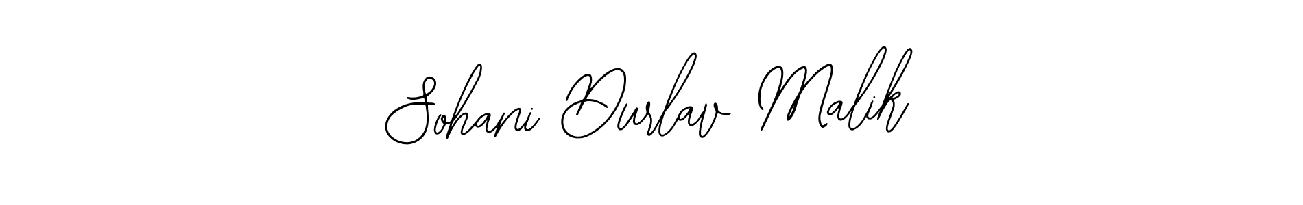 How to make Sohani Durlav Malik signature? Bearetta-2O07w is a professional autograph style. Create handwritten signature for Sohani Durlav Malik name. Sohani Durlav Malik signature style 12 images and pictures png