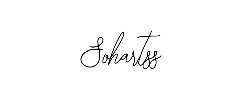 Design your own signature with our free online signature maker. With this signature software, you can create a handwritten (Bearetta-2O07w) signature for name Sohartss. Sohartss signature style 12 images and pictures png