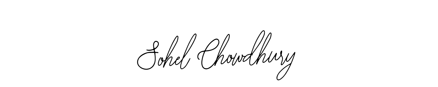 Use a signature maker to create a handwritten signature online. With this signature software, you can design (Bearetta-2O07w) your own signature for name Sohel Chowdhury. Sohel Chowdhury signature style 12 images and pictures png