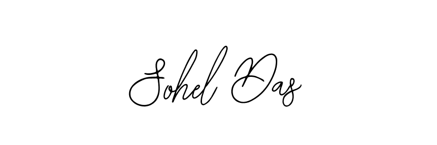 You should practise on your own different ways (Bearetta-2O07w) to write your name (Sohel Das) in signature. don't let someone else do it for you. Sohel Das signature style 12 images and pictures png
