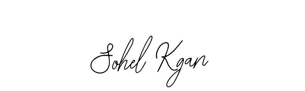 How to Draw Sohel Kgan signature style? Bearetta-2O07w is a latest design signature styles for name Sohel Kgan. Sohel Kgan signature style 12 images and pictures png