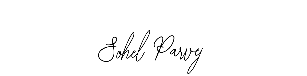 Use a signature maker to create a handwritten signature online. With this signature software, you can design (Bearetta-2O07w) your own signature for name Sohel Parvej. Sohel Parvej signature style 12 images and pictures png