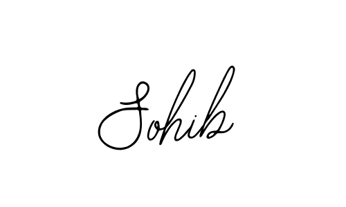 Create a beautiful signature design for name Sohib. With this signature (Bearetta-2O07w) fonts, you can make a handwritten signature for free. Sohib signature style 12 images and pictures png