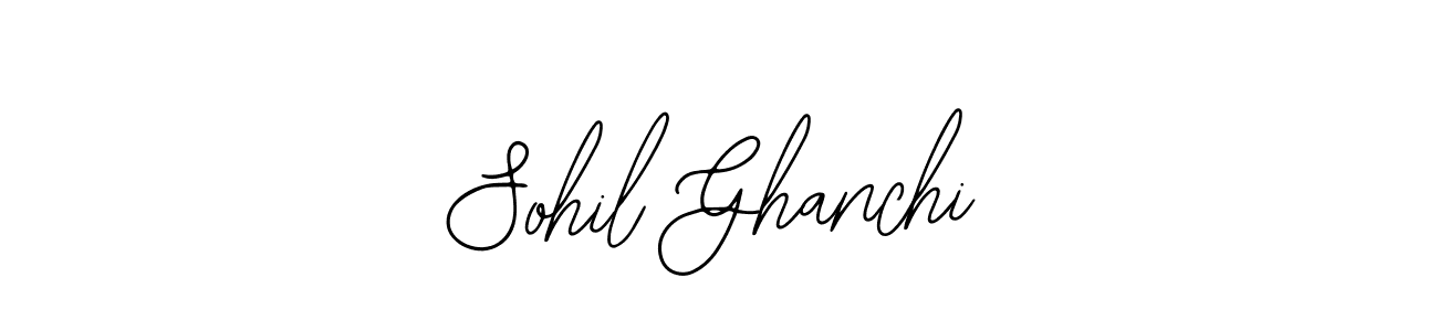 Make a beautiful signature design for name Sohil Ghanchi. Use this online signature maker to create a handwritten signature for free. Sohil Ghanchi signature style 12 images and pictures png