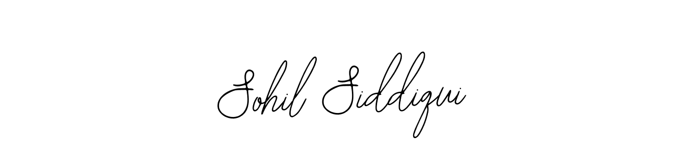 Bearetta-2O07w is a professional signature style that is perfect for those who want to add a touch of class to their signature. It is also a great choice for those who want to make their signature more unique. Get Sohil Siddiqui name to fancy signature for free. Sohil Siddiqui signature style 12 images and pictures png