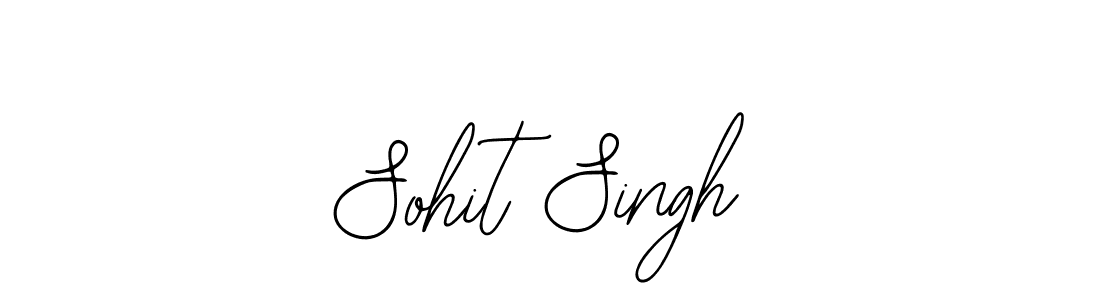 How to Draw Sohit Singh signature style? Bearetta-2O07w is a latest design signature styles for name Sohit Singh. Sohit Singh signature style 12 images and pictures png