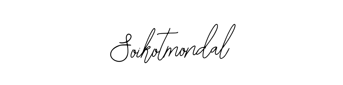 How to make Soikotmondal signature? Bearetta-2O07w is a professional autograph style. Create handwritten signature for Soikotmondal name. Soikotmondal signature style 12 images and pictures png