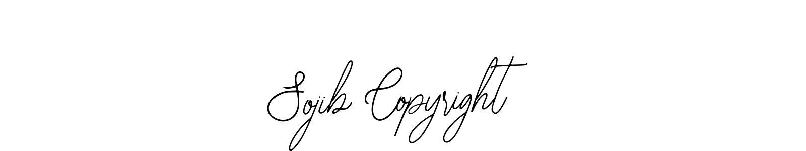 Design your own signature with our free online signature maker. With this signature software, you can create a handwritten (Bearetta-2O07w) signature for name Sojib Copyright . Sojib Copyright  signature style 12 images and pictures png
