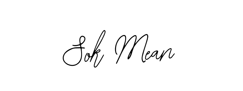 Make a beautiful signature design for name Sok Mean. Use this online signature maker to create a handwritten signature for free. Sok Mean signature style 12 images and pictures png