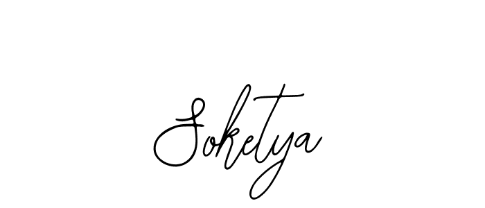 Bearetta-2O07w is a professional signature style that is perfect for those who want to add a touch of class to their signature. It is also a great choice for those who want to make their signature more unique. Get Soketya name to fancy signature for free. Soketya signature style 12 images and pictures png
