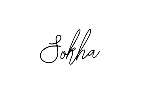 Sokha stylish signature style. Best Handwritten Sign (Bearetta-2O07w) for my name. Handwritten Signature Collection Ideas for my name Sokha. Sokha signature style 12 images and pictures png