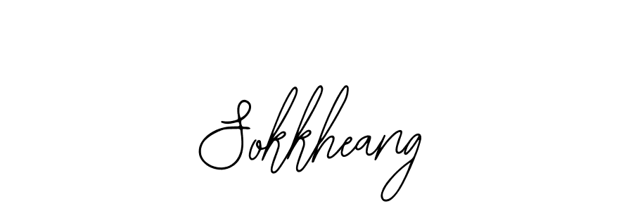 You should practise on your own different ways (Bearetta-2O07w) to write your name (Sokkheang) in signature. don't let someone else do it for you. Sokkheang signature style 12 images and pictures png