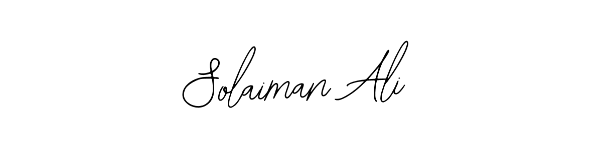 Solaiman Ali stylish signature style. Best Handwritten Sign (Bearetta-2O07w) for my name. Handwritten Signature Collection Ideas for my name Solaiman Ali. Solaiman Ali signature style 12 images and pictures png