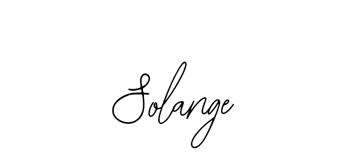 How to make Solange name signature. Use Bearetta-2O07w style for creating short signs online. This is the latest handwritten sign. Solange signature style 12 images and pictures png