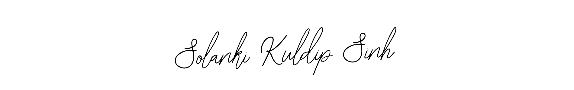 The best way (Bearetta-2O07w) to make a short signature is to pick only two or three words in your name. The name Solanki Kuldip Sinh include a total of six letters. For converting this name. Solanki Kuldip Sinh signature style 12 images and pictures png