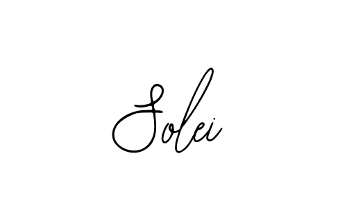 You should practise on your own different ways (Bearetta-2O07w) to write your name (Solei) in signature. don't let someone else do it for you. Solei signature style 12 images and pictures png