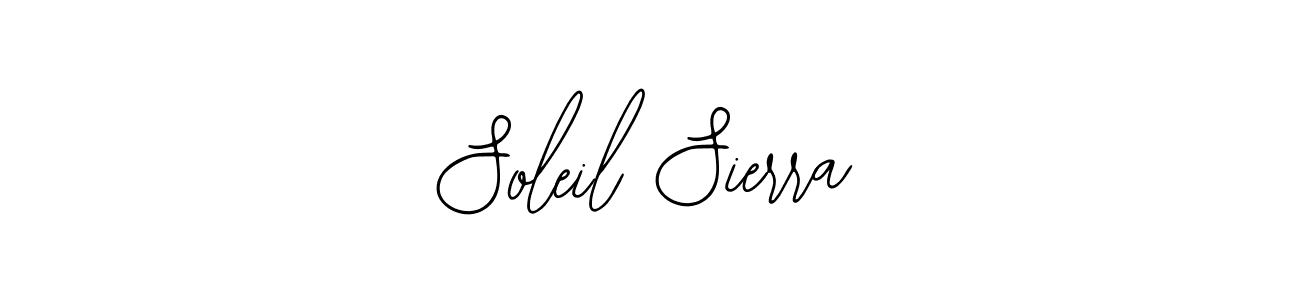 Soleil Sierra stylish signature style. Best Handwritten Sign (Bearetta-2O07w) for my name. Handwritten Signature Collection Ideas for my name Soleil Sierra. Soleil Sierra signature style 12 images and pictures png
