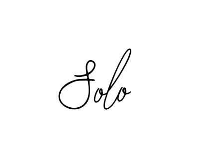 Design your own signature with our free online signature maker. With this signature software, you can create a handwritten (Bearetta-2O07w) signature for name Solo. Solo signature style 12 images and pictures png