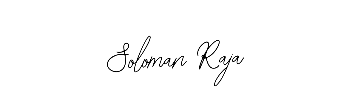 Also You can easily find your signature by using the search form. We will create Soloman Raja name handwritten signature images for you free of cost using Bearetta-2O07w sign style. Soloman Raja signature style 12 images and pictures png