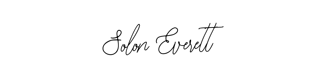 How to make Solon Everett signature? Bearetta-2O07w is a professional autograph style. Create handwritten signature for Solon Everett name. Solon Everett signature style 12 images and pictures png