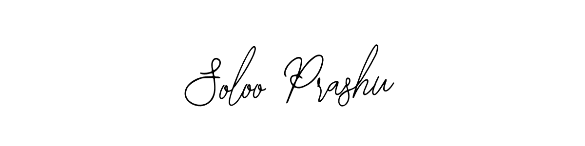 Also we have Soloo Prashu name is the best signature style. Create professional handwritten signature collection using Bearetta-2O07w autograph style. Soloo Prashu signature style 12 images and pictures png