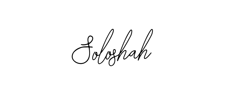 How to Draw Soloshah signature style? Bearetta-2O07w is a latest design signature styles for name Soloshah. Soloshah signature style 12 images and pictures png